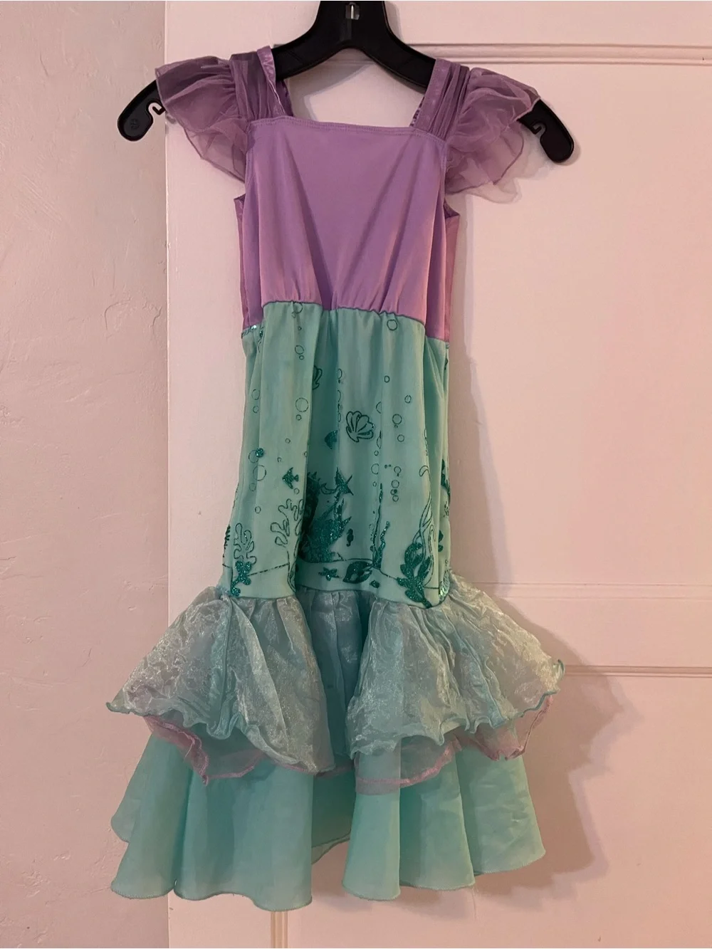The little mermaid princess dress size 4